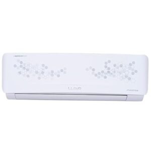 Lloyd 1.5 Ton 3 Star Hot & Cold Inverter Split AC (5 in 1 Convertible, Copper, Anti-Viral + PM 2.5 Filter, Anti Corrosion Coating, White with Red Deco Strip, GLS18H3FWRHP)