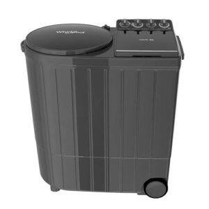 Whirlpool 10 kg 5 Star Semi Automatic Top Load Washing Machine Grey (ACE XL 10 GREY DAZZLE)
