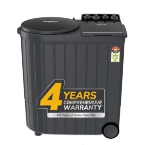 Whirlpool 11Kg Semi-Automatic Top Loading Washing Machine (ACE XL 11 DMIX GRAPHITE GREY,10YR MW, Dynamix Detergent Dispenser)