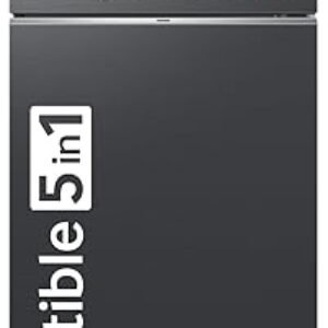 Samsung 330 L, 3 Star, Convertible 5-in-1, Digital Inverter, Frost Free Double Door, WiFi Enabled Bespoke AI Refrigerator (RT34DG5A4DB1HL, Black Matte, Black)