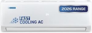 Blue Star 1.4 Ton 3 Star, New Star Rated, Inverter Split AC (Copper,4-Way Swing, DigiQ Hepta Sensor, Blue Fins,Turbo Cool, Comfort Sleep (IA317PXU, White))