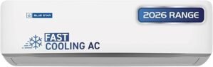 Blue Star 1.5 Ton 5 Star, New Star Rated, Inverter Split AC (Copper,4-Way Swing, DigiQ Hepta Sensor, Blue Fins,Turbo Cool, Self Clean Technology (IA518ZXU, White))
