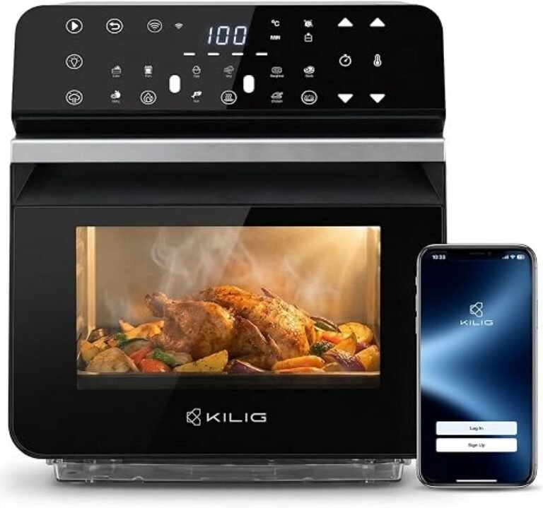 KILIG Nexa SteamX 10.5L Steam Air Fryer, WiFi App, 100% Toxin-Free